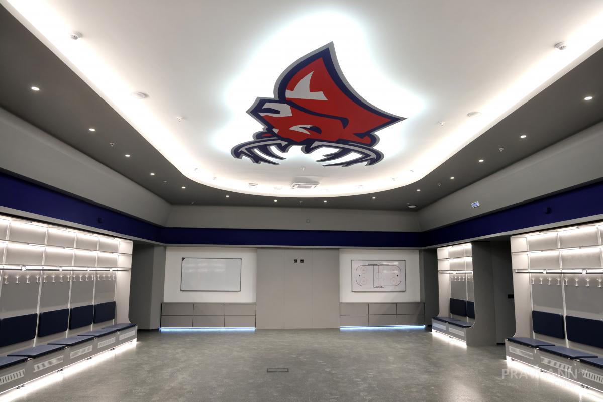 Ледовая арена в Нижнем Новгороде готовится к сдаче в эксплуатацию