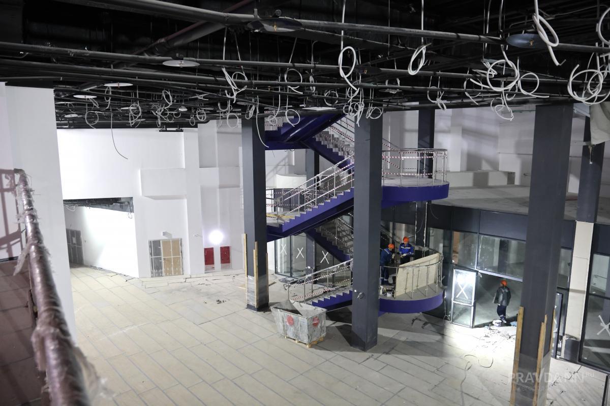 Ледовая арена в Нижнем Новгороде готовится к сдаче в эксплуатацию