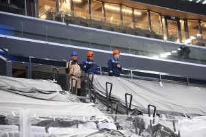 Ледовая арена в Нижнем Новгороде готовится к сдаче в эксплуатацию