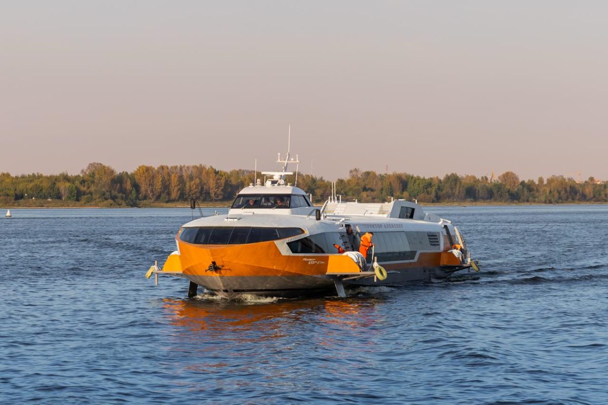 Около 121 тысячи пассажиров перевезли скоростные суда в Нижегородской области за сезон навигации 2025 года