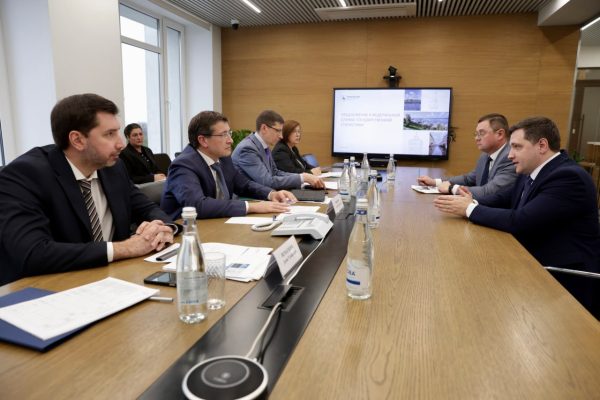 Глеб Никитин и глава Росстата Сергей Галкин обсудили вопросы сотрудничества