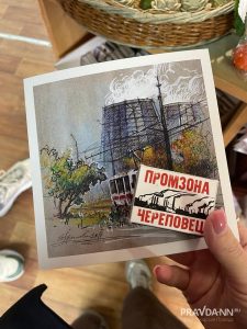 Вот такие сувениры обычно привозят из Череповца