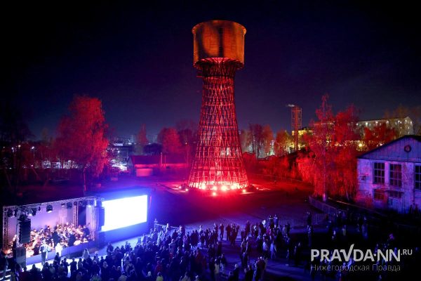 Обновленную Шуховскую башню открыли в Выксе