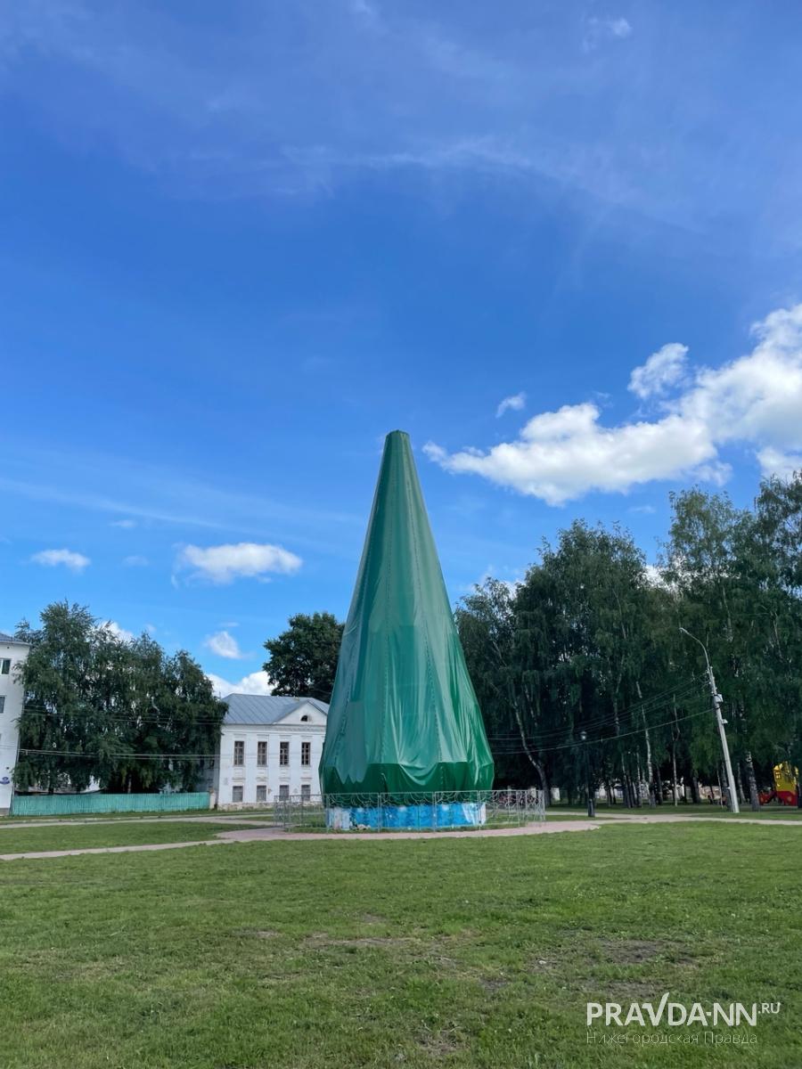 Елку не убирают круглый год