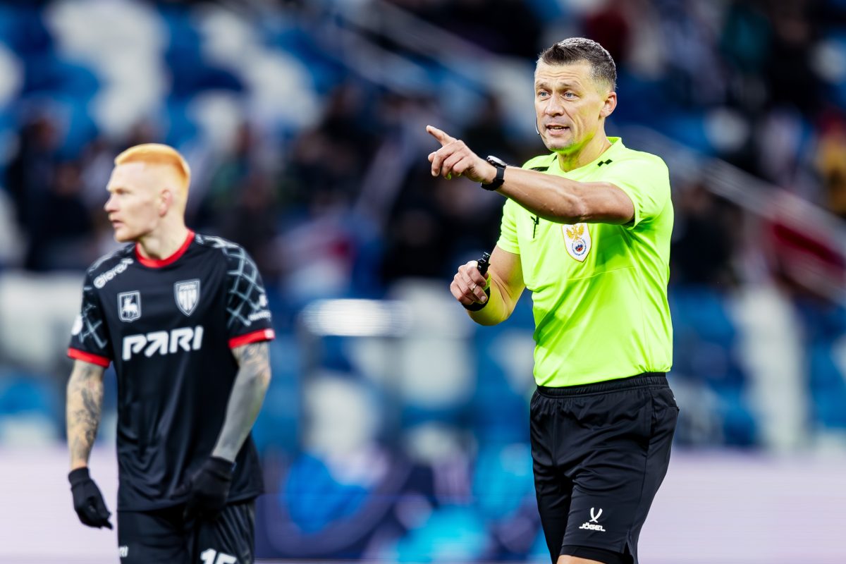 Арбитр Василий Казарцев назначен на субботний матч ФК «Пари НН» — «Акрон»