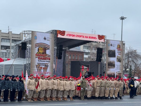 Нижегородские кадеты приняли участие в юбилейном «Параде памяти» в Самаре