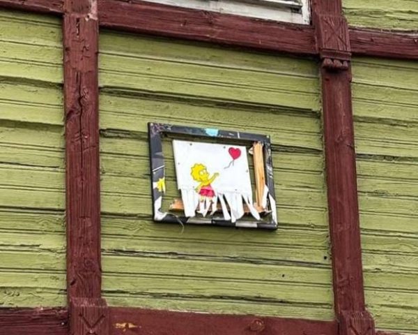 Очередной арт-объект с Симпсонами появился в Студеном квартале