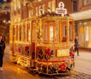 Нижний Новгород в стиле хохломы показал жителям нижегородский фотограф