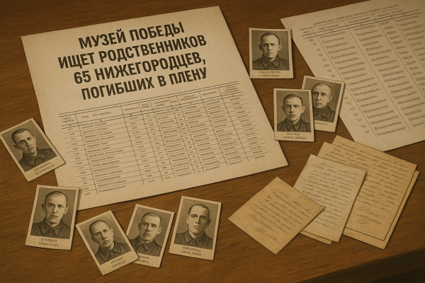 Музей Победы ищет родственников 65 нижегородцев, погибших в плену