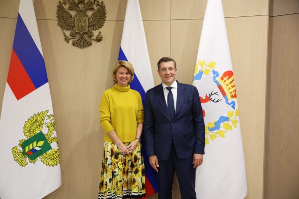 Глеб Никитин представил Оксане Лут опыт региона в развитии села