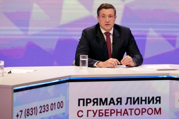 На прямую линию с Глебом Никитиным поступило более 6 500 вопросов