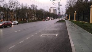 Новые парковочные места появились у парка «Швейцария»