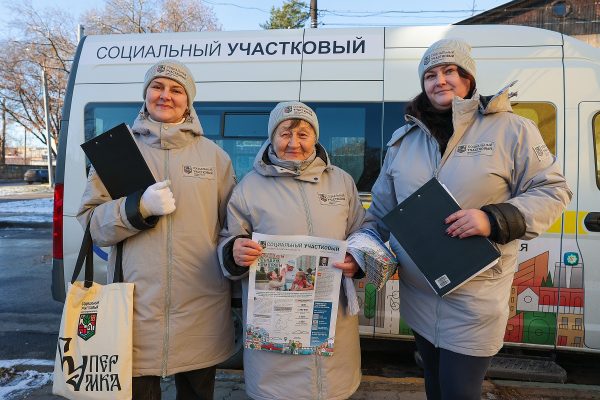 Мобильная бригада соцучастковых провела первый выездной прием