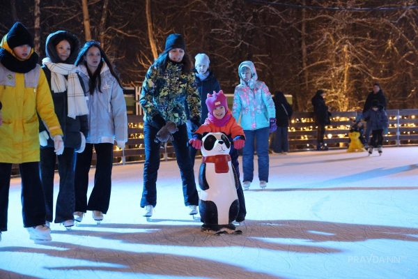 Нижегородцы смогут выйти на лед в парке «Швейцария» уже в первый день зимы