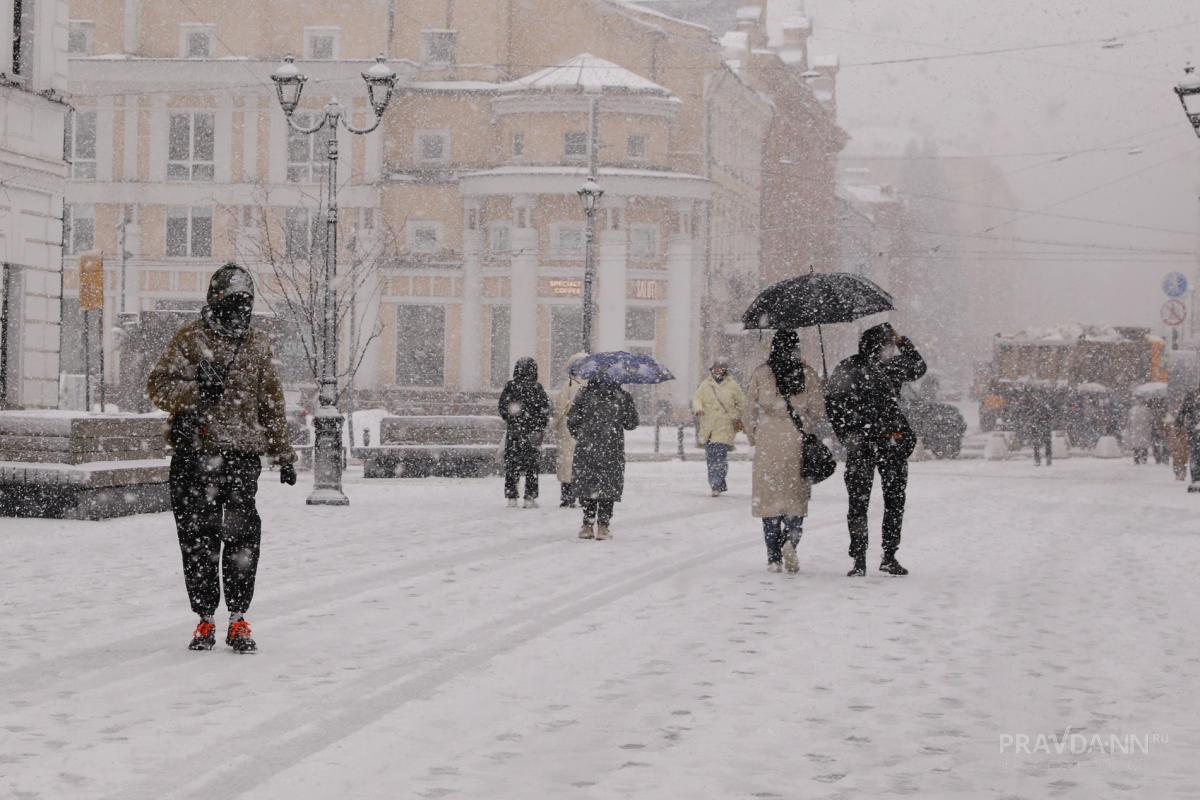 Небольшой снег и пасмурная погода ждут нижегородцев в выходные