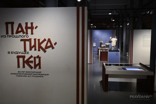 Артефакты из Пантикапея представили на новой выставке в нижегородском «Арсенале»
