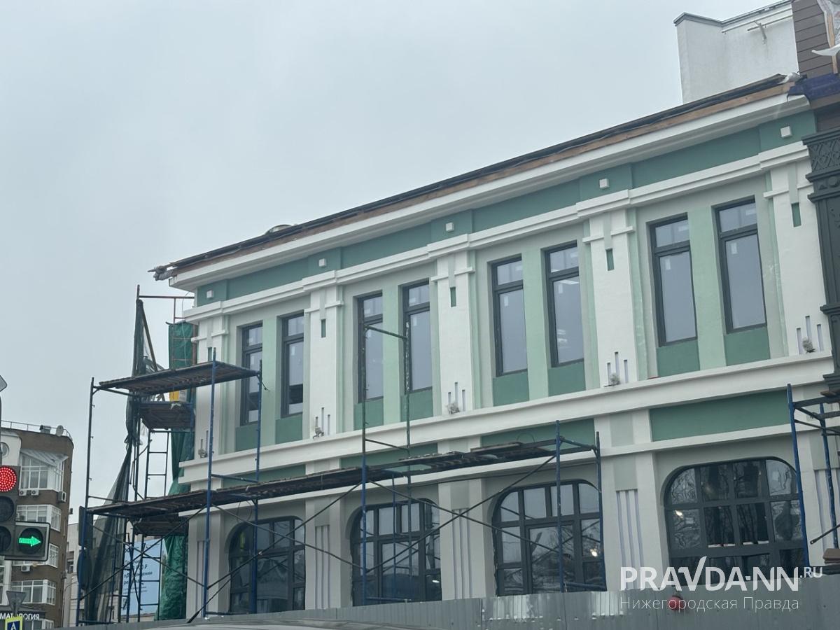 Работы по реставрации «Дома Чардымова» и «Дома Самгина» близятся к&nbsp;концу