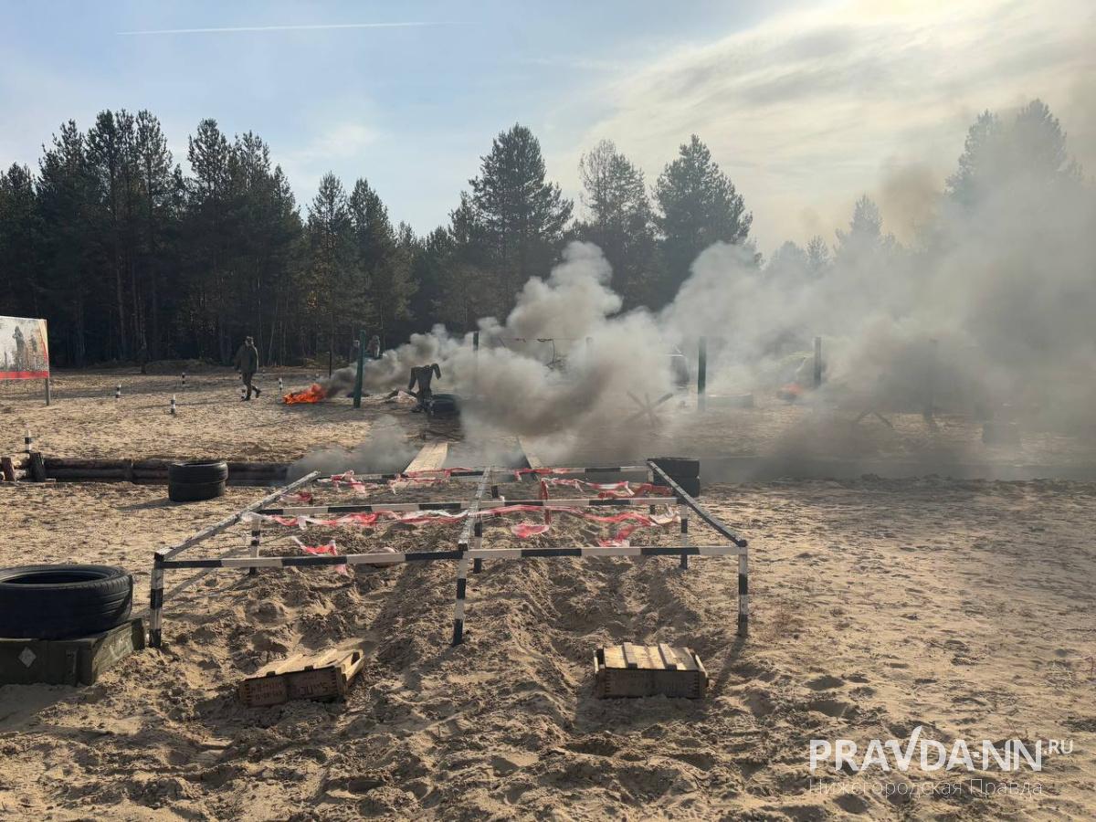 Вот так выглядит первая полоса препятствий
