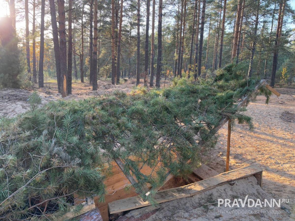 На обустройство полноценной землянки может уйти неделя