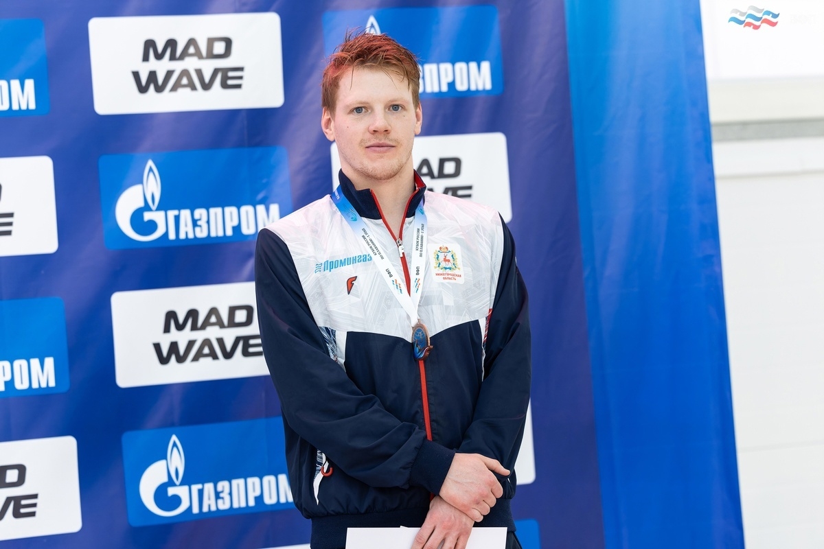 Нижегородец Михаил Доринов завоевал серебро на чемпионате России по плаванию