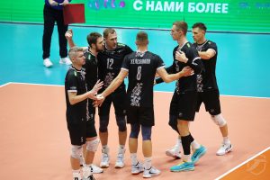 Вторую победу подряд в суперлиге одержали волейболисты клуба «Горький»
