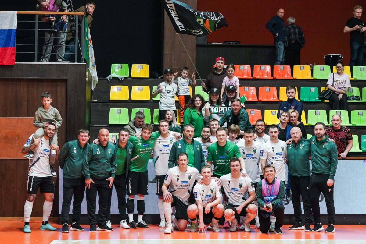 Футзалисты «Торпедо» увозят из Санкт-Петербурга 50 процентов очков