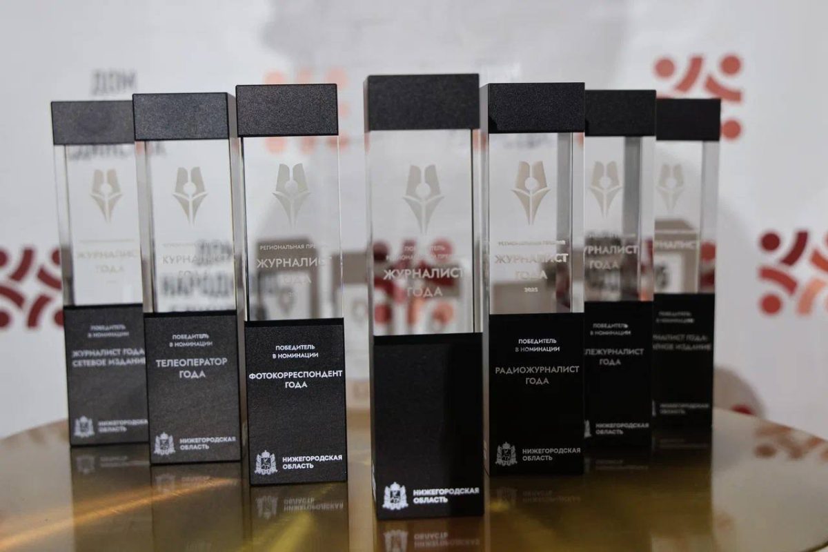 Глеб Никитин поздравил победителей премии «Журналист года»