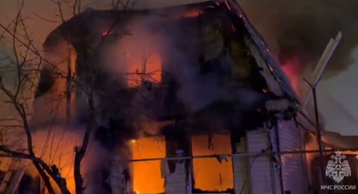 Погибшего мужчину обнаружили на месте пожара в частном доме