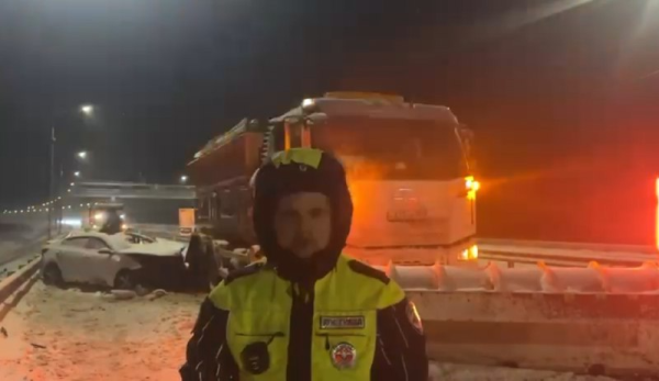 Четыре человека пострадали в ДТП со снегоуборочной машиной в Арзамасе