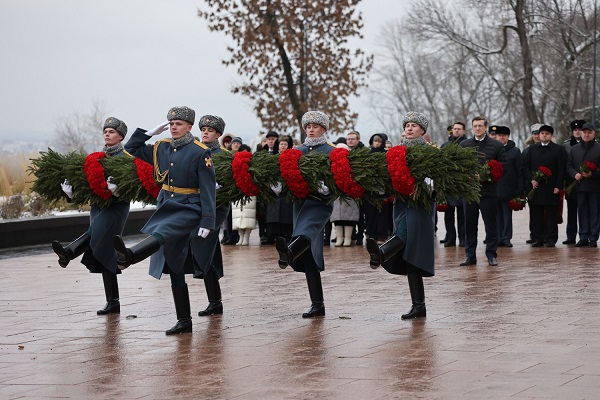 Торжественные мероприятия в честь Дня Героев Отечества в Нижегородском кремле