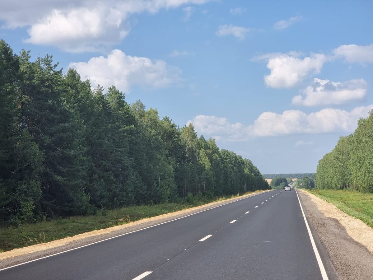 Отремонтирован самый длинный участок Выездное – Дивеево – Сатис в 2025&nbsp;году