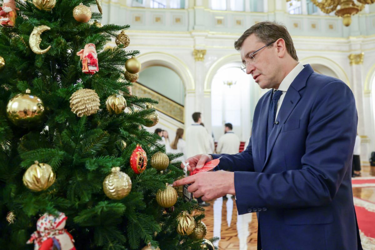 Глеб Никитин примет участие в акции «Елка желаний» для детей региона и&nbsp;ДНР