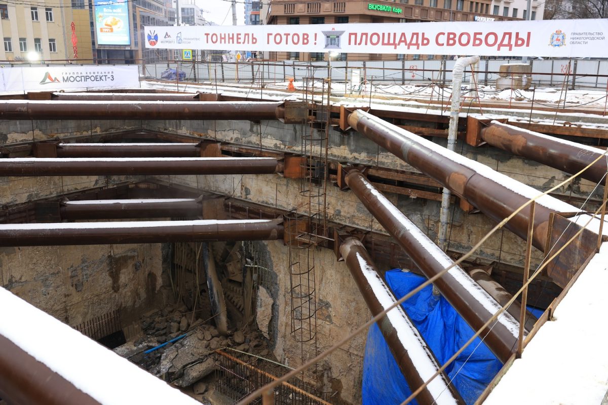 Завершена проходка второго тоннеля между станциями «Сенная» и «Площадь Свободы»