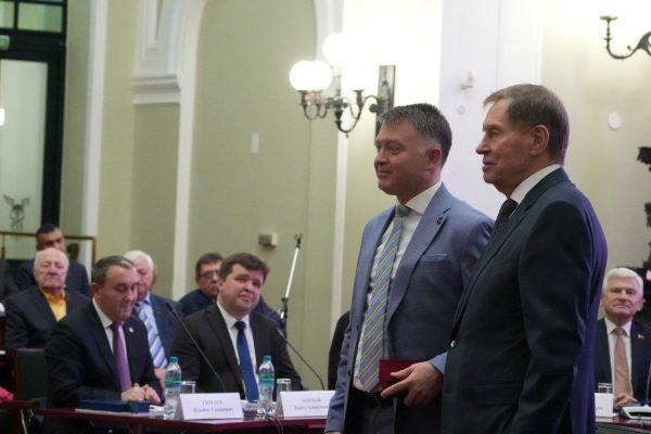 Иван Каргин поздравил Российский Союз строителей с 35-летием