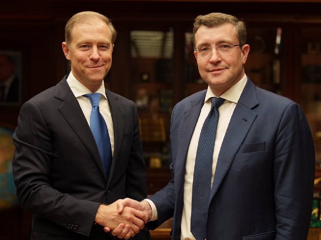 Глеб Никитин и Денис Мантуров обсудили развитие экономики Нижегородской области