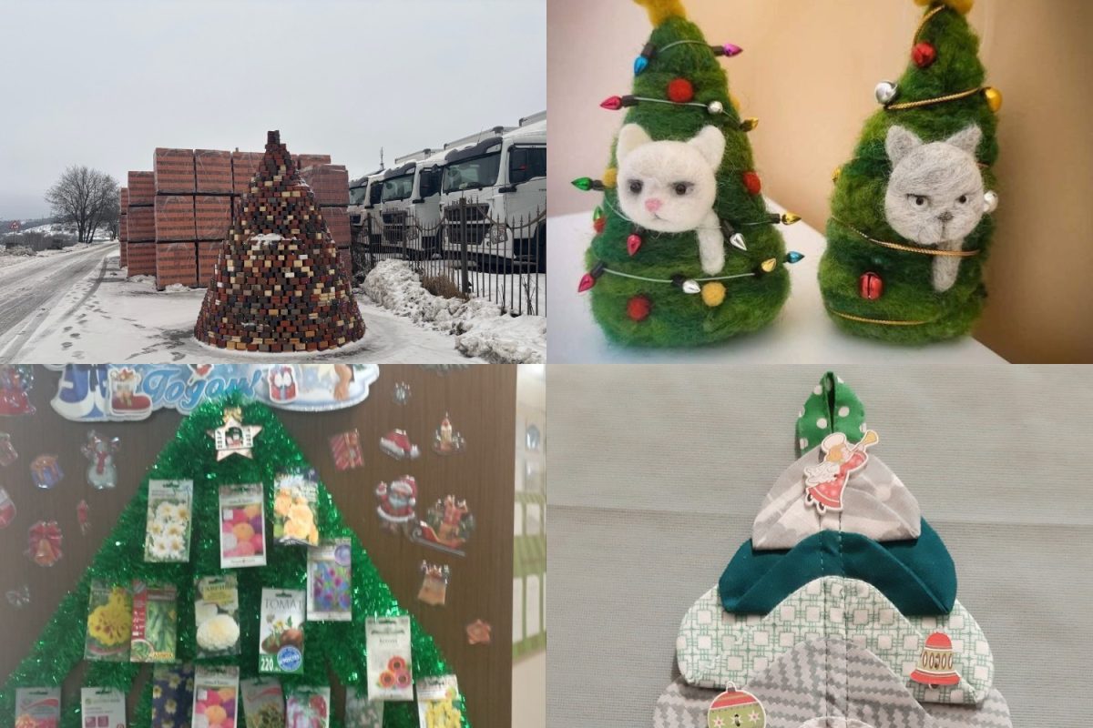 Нижегородцы показали самые необычные новогодние ёлки