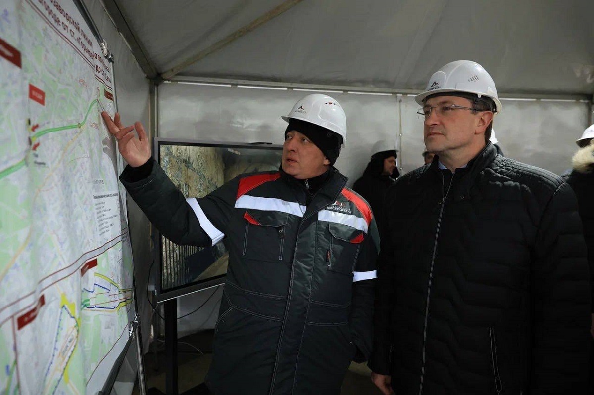 Строительство метро в Нижнем Новгороде выходит на новый&nbsp;этап
