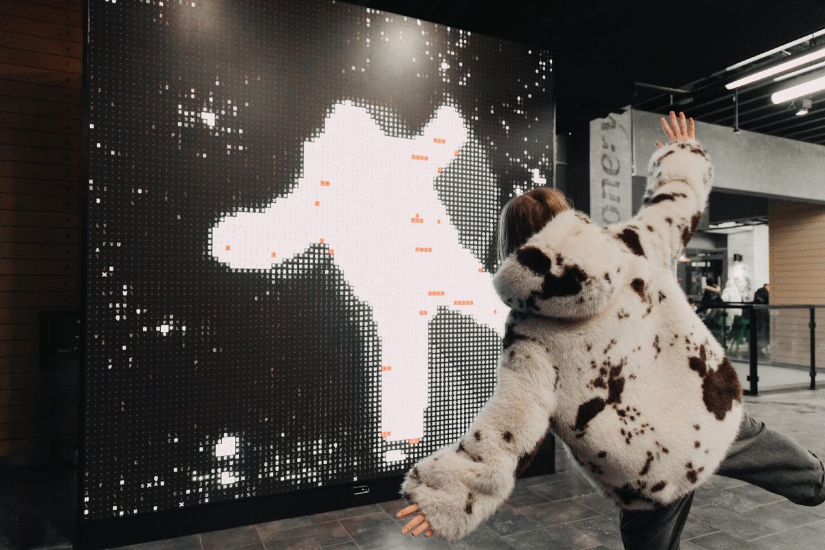 Необычная инсталляция заработала в торговом центре Нижнего Новгорода