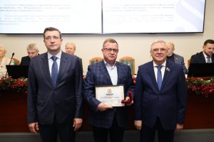 Три предпринимателя получили звание «Заслуженный предприниматель НО»