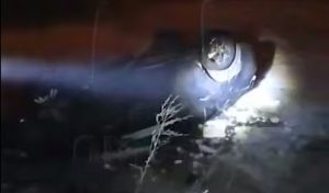 Автомобиль съехал в пруд в Нижегородской области