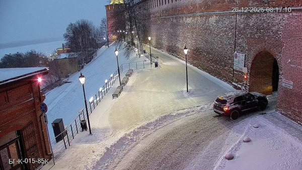 155 камер видеонаблюдения заработали на территории Нижегородского кремля