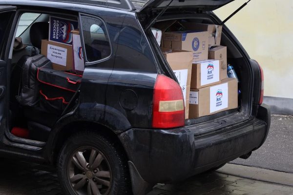 Муниципалитеты Нижегородской области передали партию гуманитарной помощи бойцам