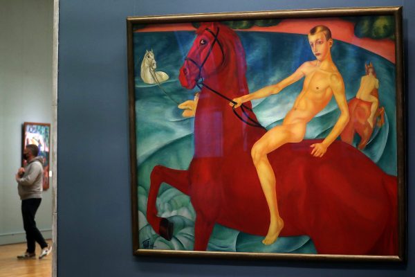 История создания картины «Купание красного коня»