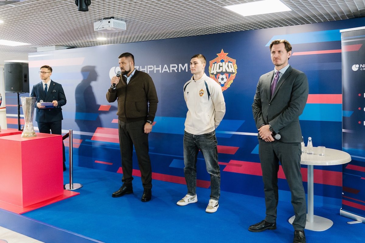 Дружба, которая объединяет крупного фармпроизводителя «НИЖФАРМ» И ПФК ЦСКА