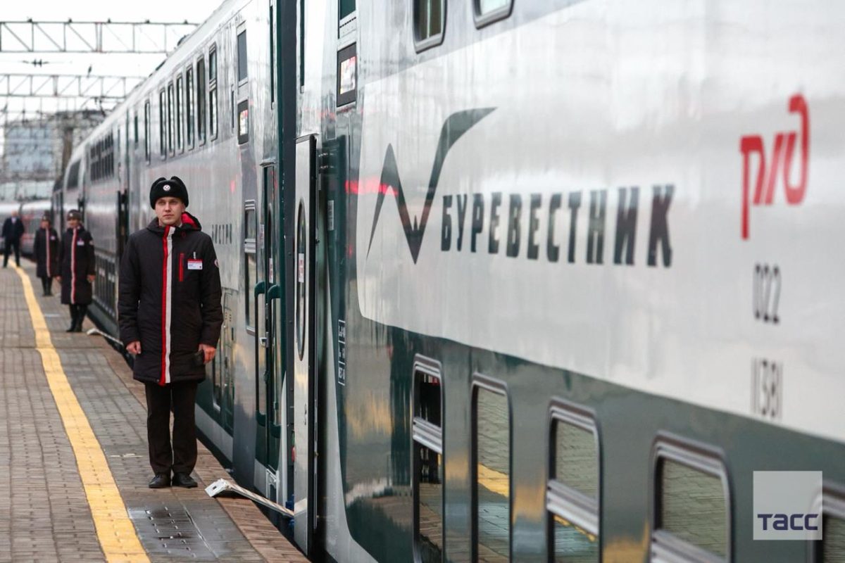 Первый «Буревестник» отправился в Нижний Новгород с Ярославского вокзала