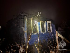 Женщина погибла на пожаре в Богородском округе