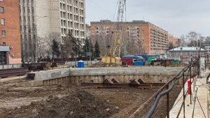 Строитель погиб на стройплощадке метро на улице Максима Горького