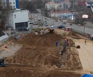 К новому этапу строительства метро приступили около ТЦ «Счастье»