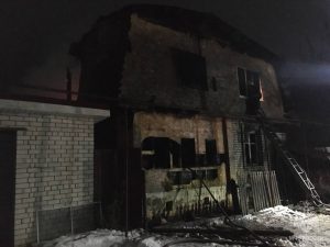 Пожар чуть не уничтожил жилой дом в Нижегородской области