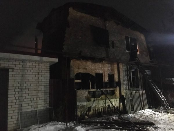 Пожар чуть не уничтожил жилой дом в Нижегородской области